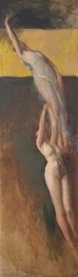 Figure Study for The Spirit of Light, Rotunda, Pennsylvania State Capitol, Harrisburg