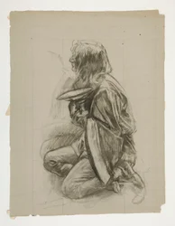 Figure Study for King Arthur