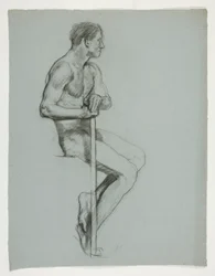 Figure Study for The Spirit of Vulcan, Genius of the Workers in Iron and Steel, Capitol Rotunda, Harrisburg, Pennsylvania