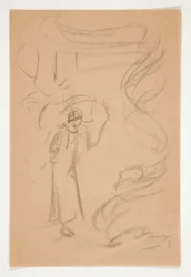 Figure Study, Possibly for Prospero