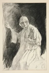 Isabella at the Nunnery - Act I, Scene V, Measure for Measure