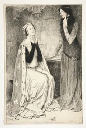 Katherine and Alice - Act III, Scene V, King Henry V