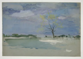 Landscape with Tree