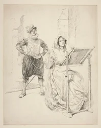 Sketch for The Daffodil Song