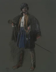 Study for Apotheosis of Pa.: Hudson