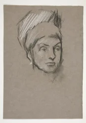 Study for Science: Sketch for Mural for the State Capitol Building in Harrisburg, Pennsylvania, 1902-1911 (Completed by John Singer Sargent)