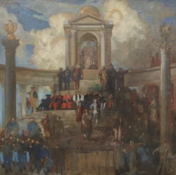 Study for The Apotheosis of Pennsylvania for the House of Representatives Chamber