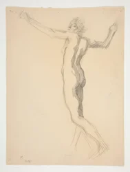 Study for Figure of 8 am