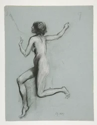 Study for the Figure of 9 AM