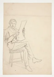 Study of a Man Reading