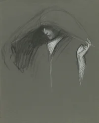 Study of Draped Head