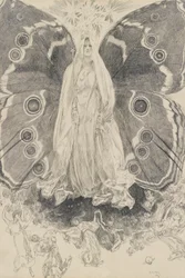 Titania, illustration for Act II, Scene ii, A Midsummer Night