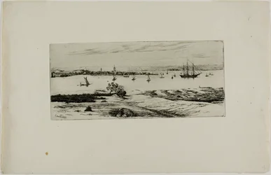 Boats in a Harbor