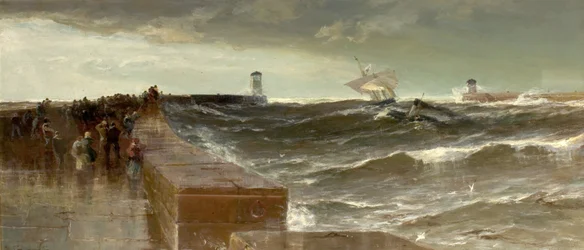 After Three Days Gale, 1885