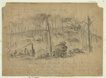 Attack of General Ewell