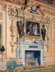 Chimneypiece in the Double Cube Room, Wilton House