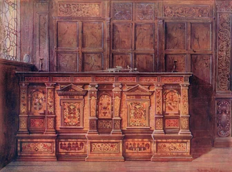 Inlaid Muniment Chest