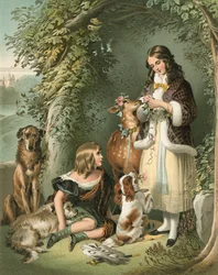 The Marquess of Stafford and the Lady Evelyn Gower (The Sutherland Children)