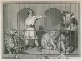 Van Amburgh and the lions