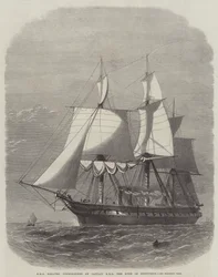 HMS Galatea, Commissioned by Captain HRH the Duke of Edinburgh