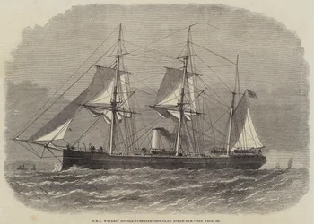HMS Wyvern, Double-Turreted Iron-Clad Steam-Ram