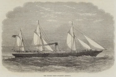 The Dundee Screw-Steamship Hibernia