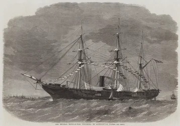 The Federal Sloop-of-War Tuscarora in Southampton Water