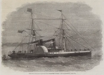 The New Hong-Kong and Canton Steam-Ship Nurgis