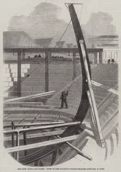 The New Iron-Clad Fleet, Stem of Her Majesty