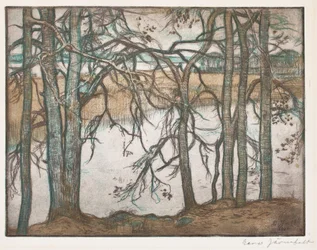 Lake Shore with Reeds