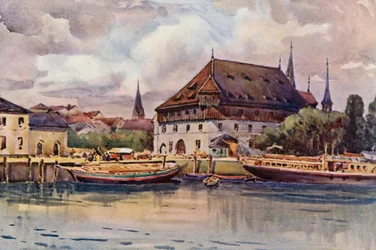 The Rhine: The Council Hall, Konstanz