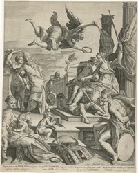 Allegory with Justice, Peace, and Charity