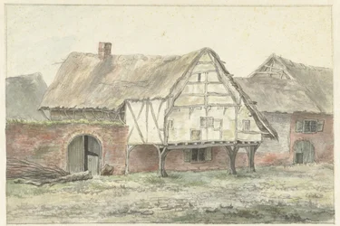 Farmhouse with a Wall