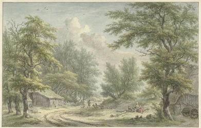 Landscape near Eext, Drenthe