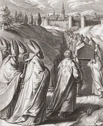 Funeral procession of St Thomas Aquinas