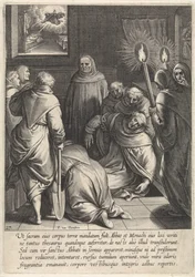 Excavation of the body of Thomas Aquinas (The life of Saint Thomas Aquinas)