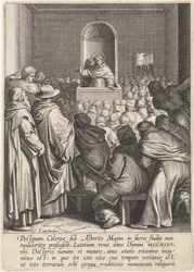 Sermon of Thomas Aquinas in Paris (The Life of Saint Thomas Aquinas)