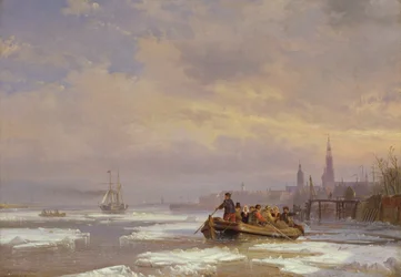 Ship in Ice, 1854