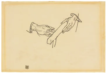 Hand Study, Dr. Viktor Ritter von Bauer
