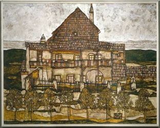 House with Shingle Roof