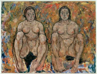 Squatting Women