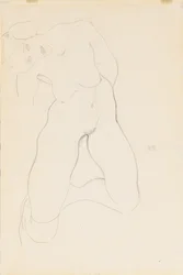 Kneeling Female Nude