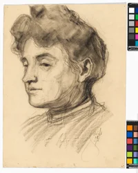 Portrait of Marie Schiele