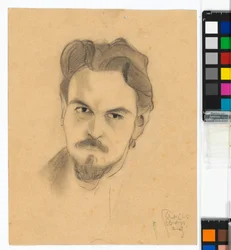 Portrait Study of Anton Peschka