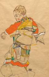 Portrait of a Child (Anton Peschka, Jr.)
