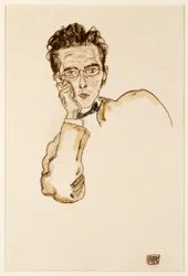 Portrait of the Art Dealer, Paul Wengraf, 1917