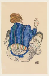 Seated Woman, Back View