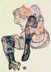 Seated Woman with Bent Left Leg (Torso)
