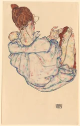 Seated Woman, Back View