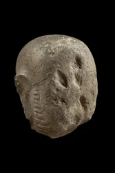 Head of Statue of God Min